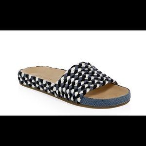 Soludos Anthropologie Braided Pool Side Sandal Sz8
